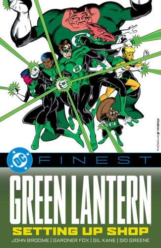 DC FINEST GREEN LANTERN SETTING UP SHOP TP (9781799510291)