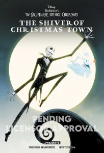 DISNEY TIM BURTONS THE NIGHTMARE BEFORE CHRISTMAS THE SHIVER OF CHRISTMAS TOWN HC