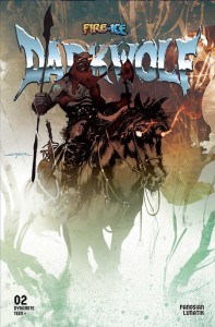 FIRE AND ICE DARKWOLF #2 CVR D STUART SAYGER VAR