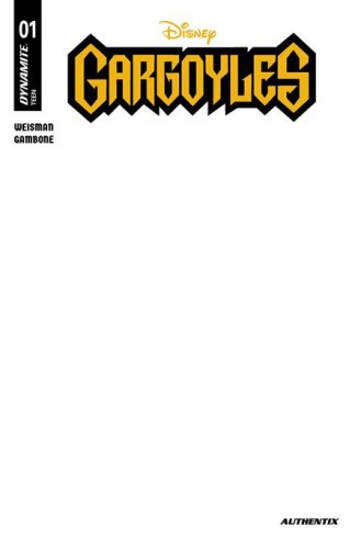 GARGOYLES #1 (2026) CVR E BLANK AUTHENTIX VAR