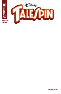 TALESPIN #1 CVR G BLANK AUTHENTIX VAR