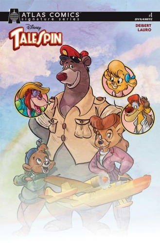TALESPIN #1 CVR H CAT STAGGS ATLAS EDITION SIGNED BY AMANDA DEIBERT AND CAT STAGGS VAR