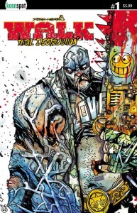WALK TOTAL DESTRUCTION #1 (ONE SHOT) CVR A STEFANO CARDOSELLI SMILEYSAW