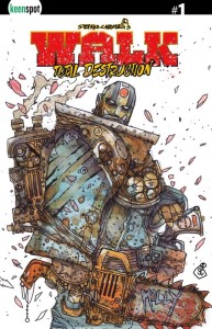 WALK TOTAL DESTRUCTION #1 (ONE SHOT) CVR C STEFANO CARDOSELLI HOLOFOIL FLIP VAR
