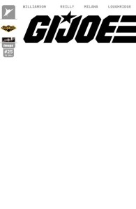GI JOE #25 CVR H BLANK SKETCH NIGHT FORCE VAR
