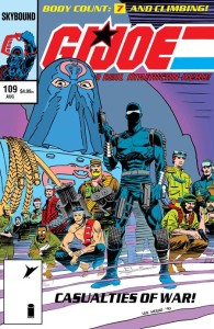 GI JOE A REAL AMERICAN HERO #109 HAMA FILES EDITION CVR C LEE WEEKS FOIL VAR