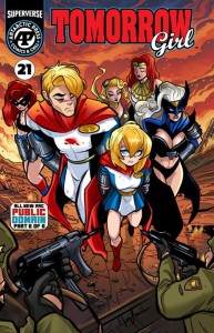 TOMORROW GIRL #21 CVR A TERRY PARR