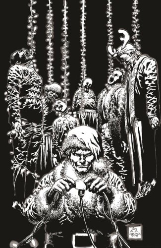 SILENT NIGHT DEADLY NIGHT DARK WINTER #2 (OF 2) CVR E ROY ALLAN MARTINEZ B&W LIMITED EDITION VAR