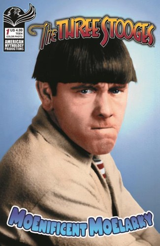 THREE STOOGES MAGNIFICENT MOELARKY #1 CVR B COLOR PHOTO VAR