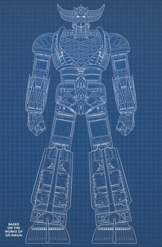 UFO ROBOT GRENDIZER #1 (OF 4) CVR E BLUEPRINT DENIS BAJRAM & BRICE COSSU VAR