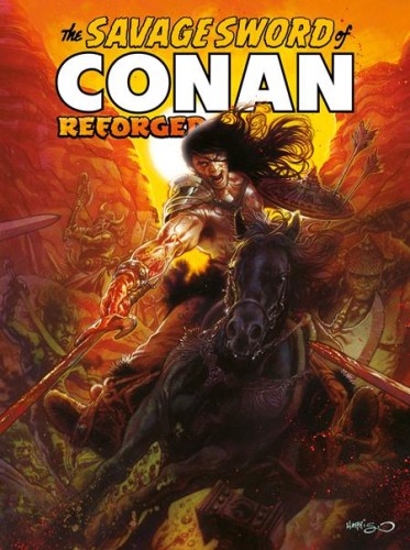 SAVAGE SWORD OF CONAN REFORGED #6 CVR A TONY HARRIS CARDSTOCK