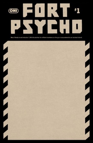 FORT PSYCHO #1 CVR E BLANK SKETCH VAR