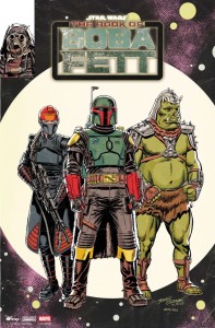 STAR WARS: THE BOOK OF BOBA FETT #1 25 COPY JERRY ORDWAY VAR