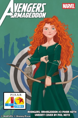 AVENGERS: ARMAGEDDON #3 PHIL NOTO PIXAR 40TH VAR