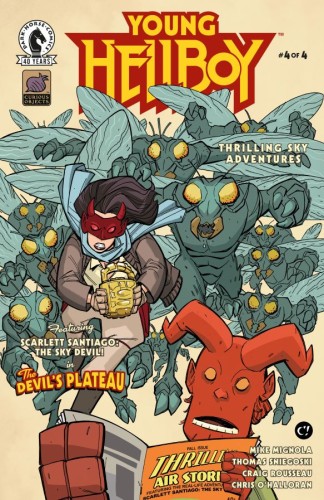 YOUNG HELLBOY: THRILLING SKY ADVENTURES #4 (CVR A) (CRAIG ROUSSEAU)