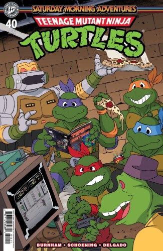 TEENAGE MUTANT NINJA TURTLES: SATURDAY MORNING ADVENTURES #40 CVR A (SCHOENING)