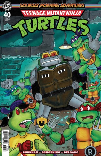 TEENAGE MUTANT NINJA TURTLES: SATURDAY MORNING ADVENTURES #40 VAR B (LAVIGNE)