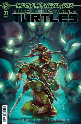 TEENAGE MUTANT NINJA TURTLES #21 CVR A (PE)