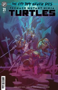 TEENAGE MUTANT NINJA TURTLES #21 VAR C (MENHEERE)