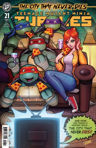 TEENAGE MUTANT NINJA TURTLES #21 VAR E (SZERDY)