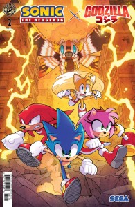 SONIC THE HEDGEHOG X GODZILLA #2 CVR A (LAWRENCE)