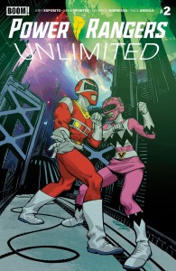 POWER RANGERS UNLIMITED #2 B VAR (DRESSED, HAMNER)