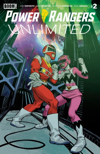 POWER RANGERS UNLIMITED #2 B VAR (DRESSED, HAMNER)