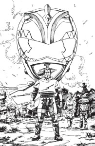 POWER RANGERS GREEN #1 N UNLIMITED VAR (FULL ART, VARGAS)