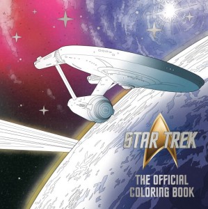 STAR TREK: THE OFFICIAL COLORING BOOK TP