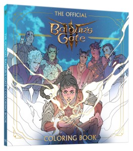 THE OFFICIAL BALDURS GATE 3 COLORING BOOK TP
