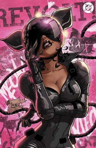 ABSOLUTE CATWOMAN #1 (OF 6) 2ND PTG Second Printing Cvr C Kaare Andrews Foil Card Stock Var