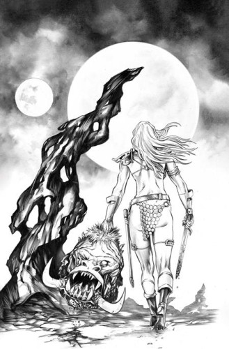 ALTERED STATES WARLORDS #1 CVR L INC 1:15 MIKE ROOTH LINE ART VIRGIN VAR