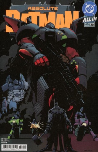 ABSOLUTE BATMAN #20 2ND PTG SECOND PRINTING CVR A NICK DRAGOTTA