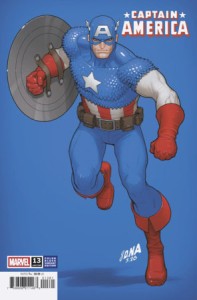 CAPTAIN AMERICA #13 DAVID NAKAYAMA COLOR BLOCK BLUE VAR [ARM]