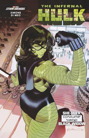 INFERNAL HULK #9 SIMONE DI MEO HELLFIRE COSTUME SWAP VAR