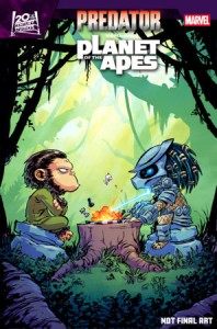 PREDATOR VS. THE PLANET OF THE APES #1 SKOTTIE YOUNG VAR