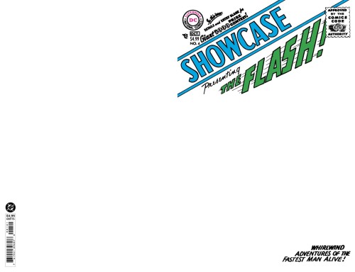 SHOWCASE #4 FACSIMILE EDITION CVR B BLANK CARD STOCK VAR