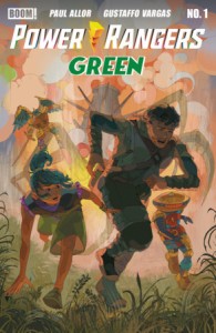 POWER RANGERS GREEN #1 M FOC REVEAL VAR (DRESSED, TBA)