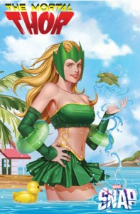 MORTAL THOR #13 INHYUK LEE MARVEL SNAP SWIMSUIT VAR