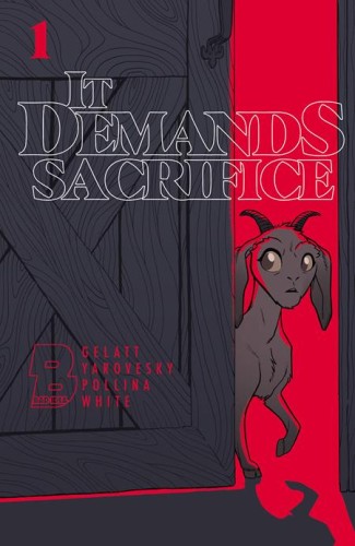 IT DEMANDS SACRIFICE #1 (OF 4) CVR B TONY FLEECS VAR