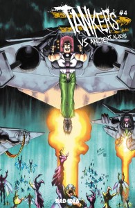 TANKERS VS ANCIENT ALIENS #4 (OF 4) CVR A RAPHAEL POOL