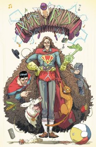 BATMAN SUPERMAN WEIRD AL WORLDS WEIRDEST #1 (ONE SHOT) CVR C RILEY ROSSMO CARD STOCK VAR
