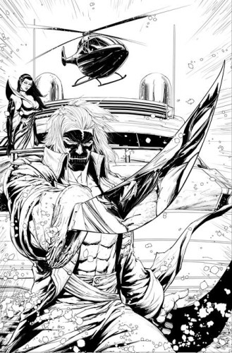 FINAL BOSS #10 CVR D TYLER KIRKHAM WITCHBLADE TEAM UP VAR