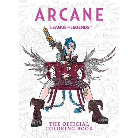 ARCANE TP THE OFFICIAL COLORING BOOK (9798337404318)