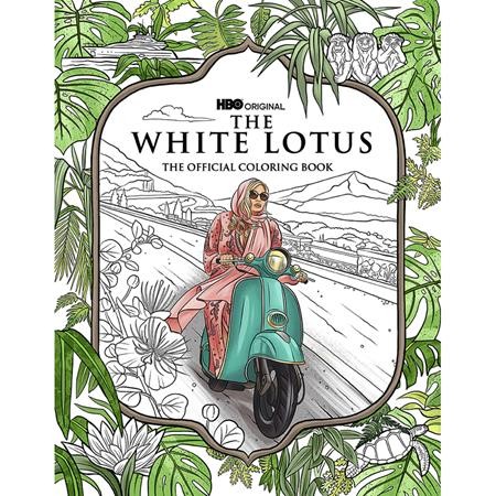 HBO ORIGINAL SERIES THE WHITE LOTUS TP THE OFFICIAL COLORING BOOK (9798886637588)