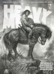 HEAVY METAL MAGAZINE #7 CVR B CALIBOS VAR