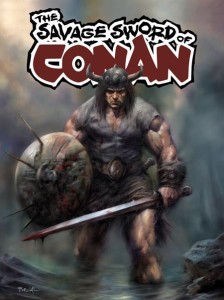 SAVAGE SWORD OF CONAN #16 CVR B NICK PERCIVAL VAR
