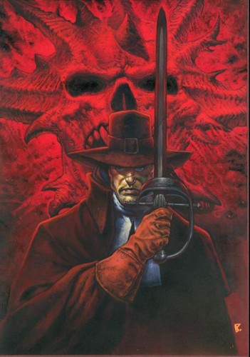 SOLOMON KANE THE LION ERRANT #3 (OF 4) CVR E PAOLO PARENTE VIRGIN CARDSTOCK VAR