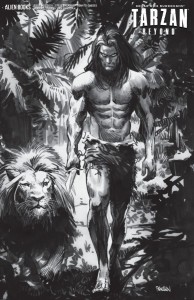 TARZAN BEYOND #3 VARIANT D (PANOSIAN B&W)