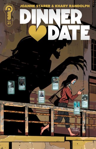 DINNER DATE #1 COVER B STEVE LIEBER